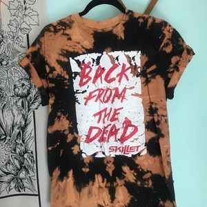 SOLD Acid Wash Band Tee